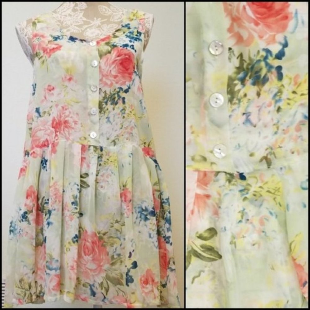 LF Chandelier Floral Dress
